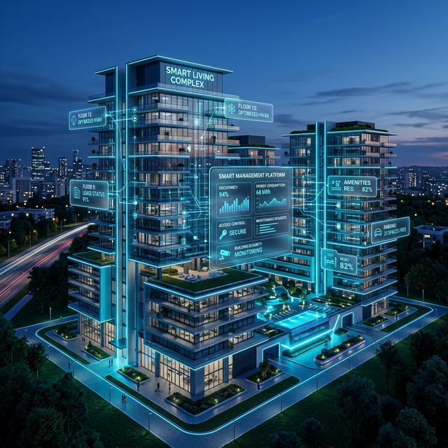 Apartment Management Dashboard Preview